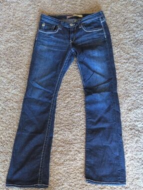Classic Dark Blue Women's Bootcut Jeans